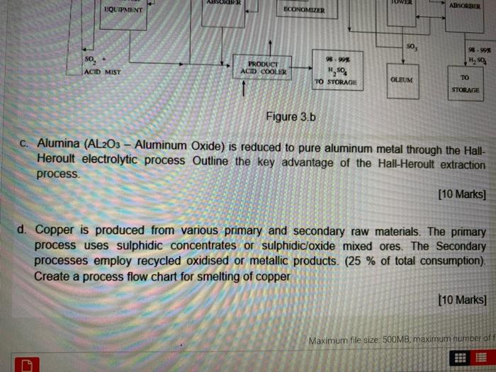 Solved B Based On The Process Flow Diagram Given In Figure | Chegg.com