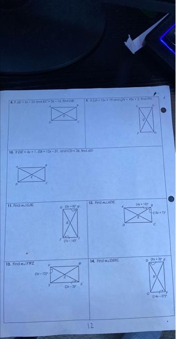 unit 6 geometry homework 7 quadrilaterals