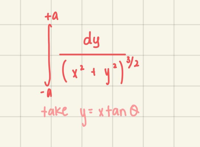 +a dy (x² + y²) ²1/²2 y = x tan Q take