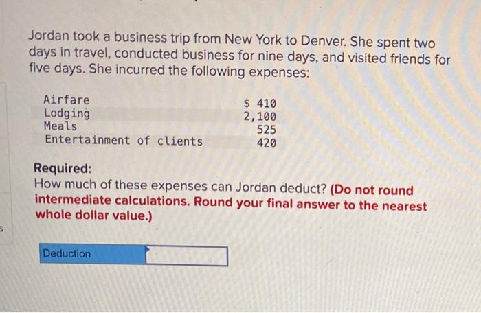 solved-jordan-took-a-business-trip-from-new-york-to-denver-chegg