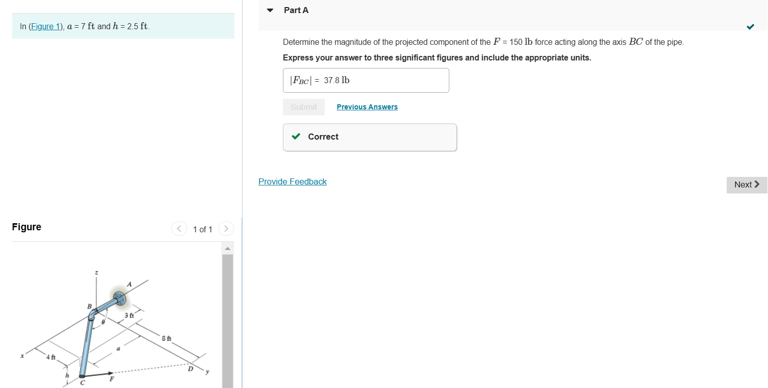 Solved Please show work and formulas, the answer is 37.8 ﻿lb | Chegg.com