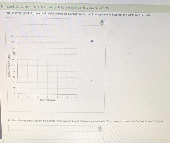 Solved Homework: Consumer Choice: Maximizing Utility and | Chegg.com