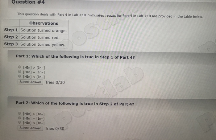 Solved This question deals with Part 3 in Lab 10. Simulated | Chegg.com
