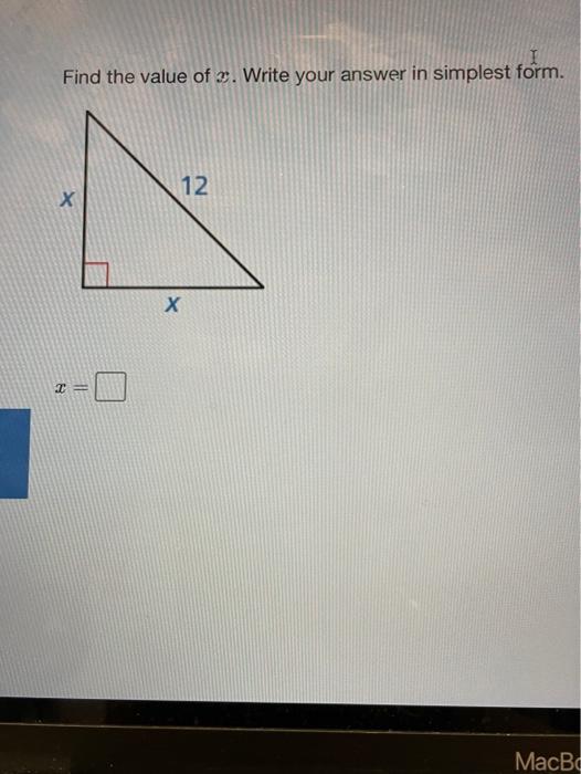 solved-find-the-value-of-x-write-your-answer-in-simplest-chegg