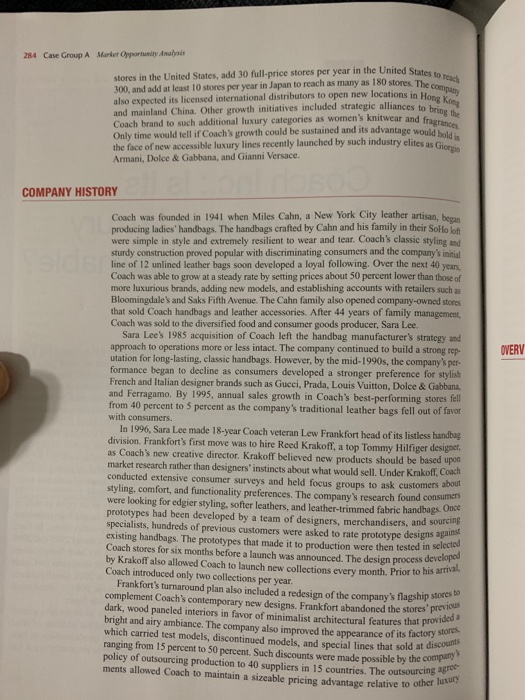 Coach inc is its advantage in luxury handbags sustainable case study 07 picture