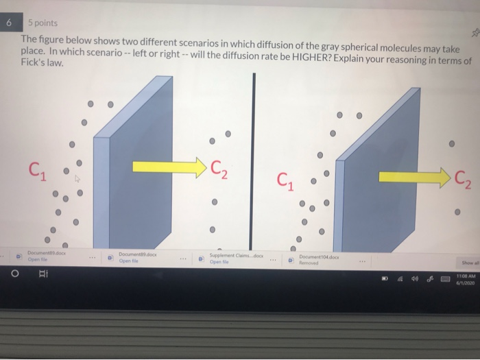 Solved 6 5 points The figure below shows two different | Chegg.com