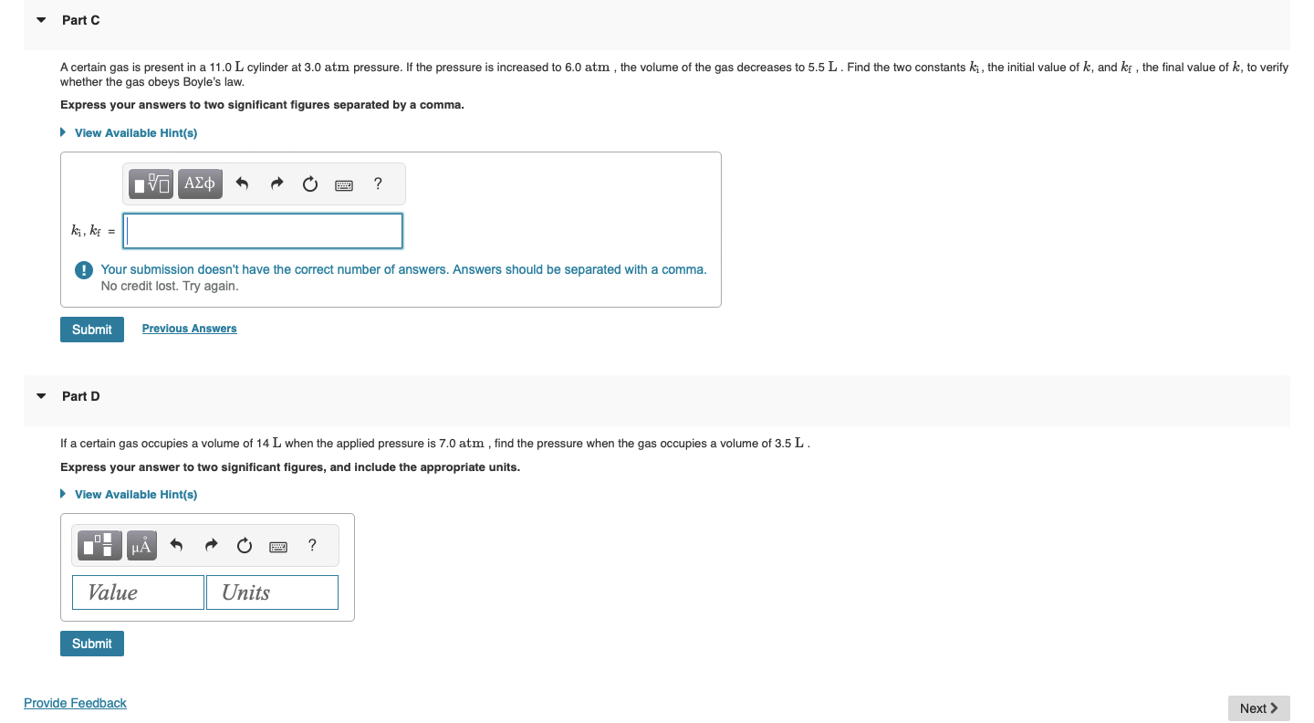 Solved Please help with part C and D | Chegg.com