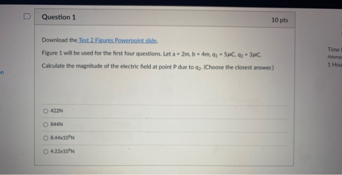 Solved Question 1 10 pts Download the Test 2 Eigures | Chegg.com