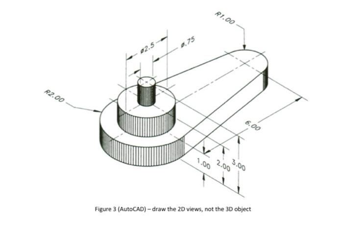 Solved AutoCAD drawing: Use the same layers used in the | Chegg.com