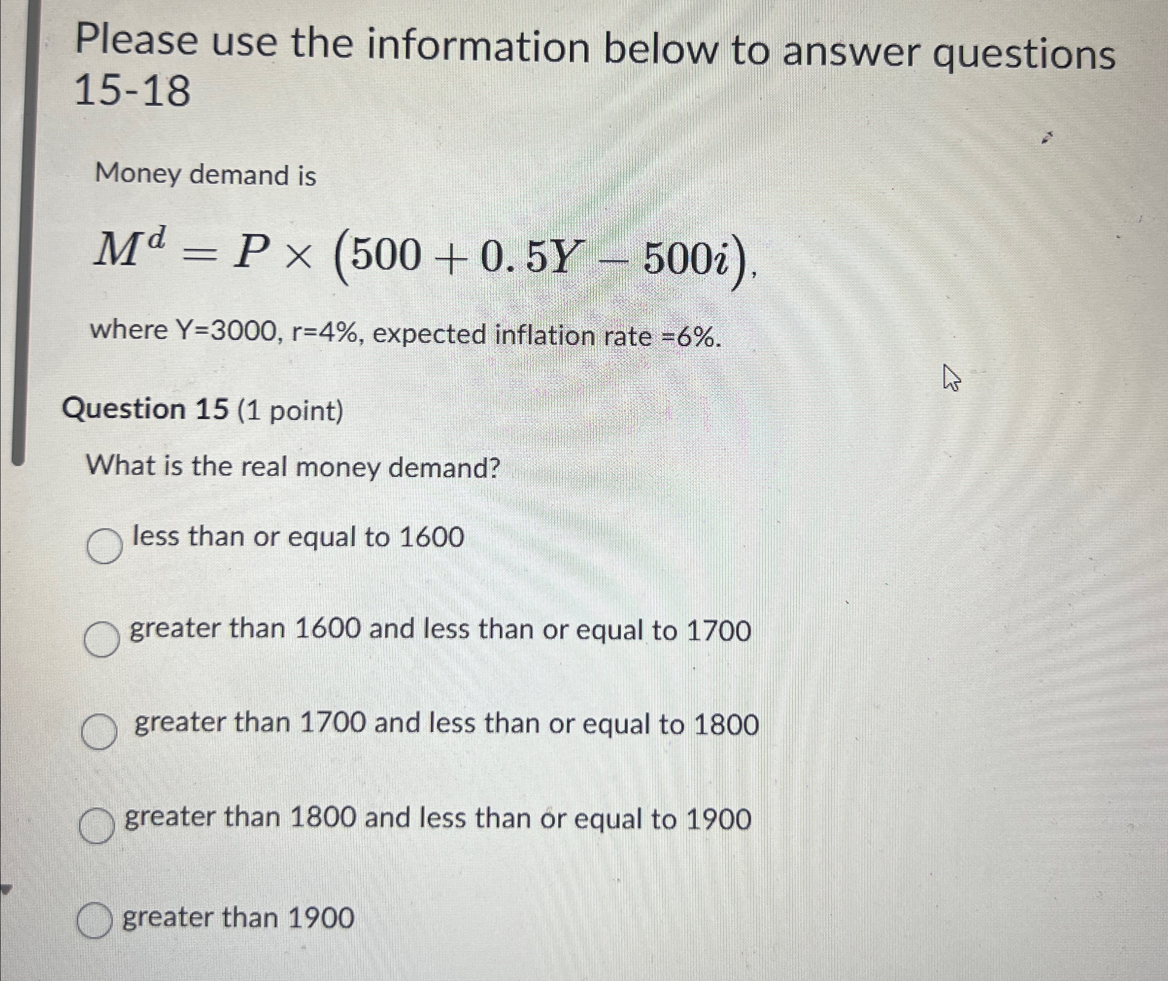 Solved Please use the information below to answer questions | Chegg.com