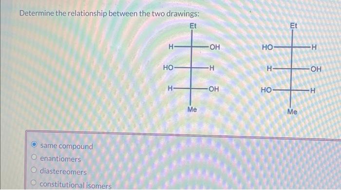 Solved Determine the relationship between the two drawings: | Chegg.com
