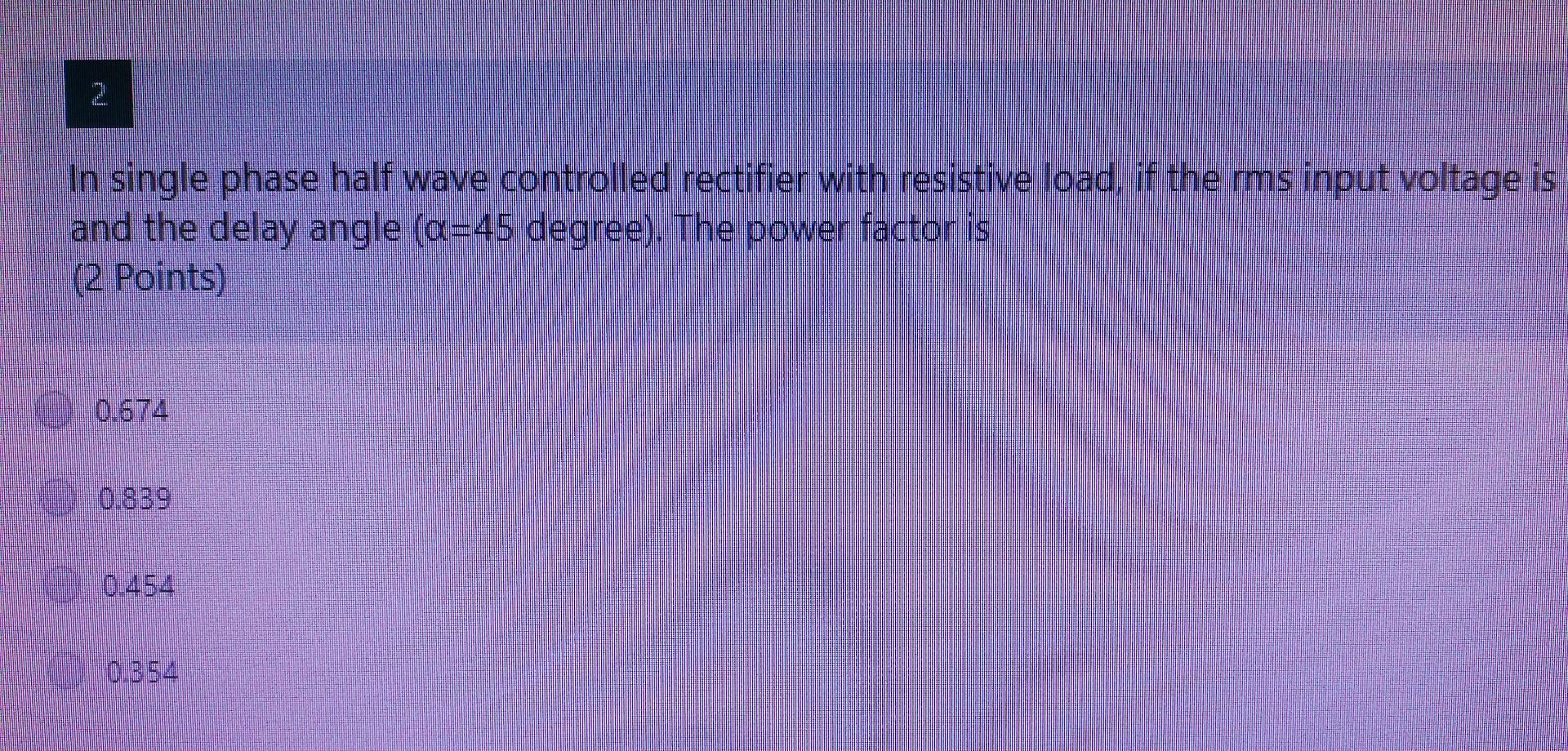 Solved In single phase half wave controlled rectifier with | Chegg.com