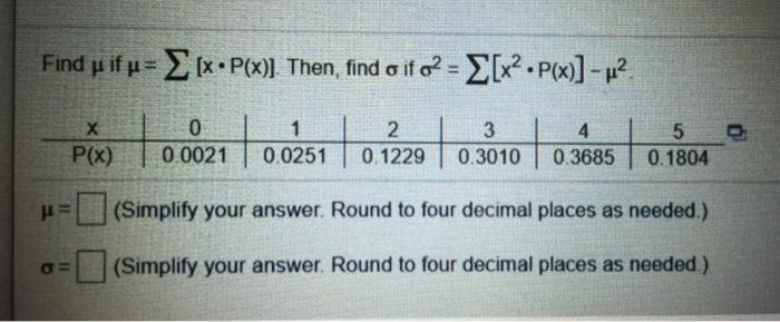 Solved Find Uifu X P X Then Find O If O2 X2 P Chegg Com