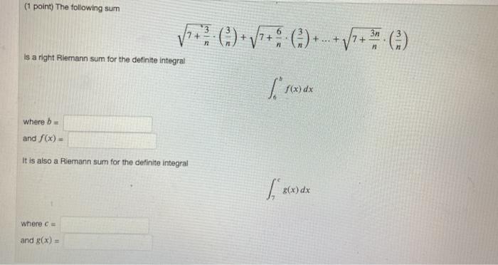 Solved Assignment 1: Problem 4 Previous Problem Problem List | Chegg.com