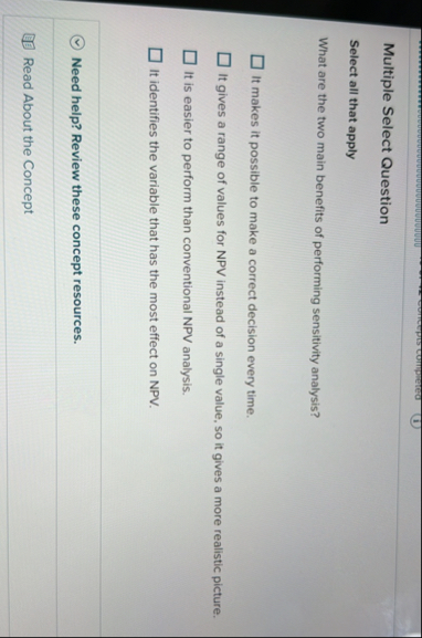 Solved Multiple Select QuestionSelect all that applyWhat are | Chegg.com