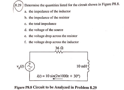 Solved Determine the quantities listed for the circuit shown | Chegg.com