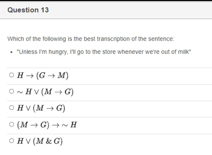 Solved Question 15 For Each Of The Following Arguments, | Chegg.com