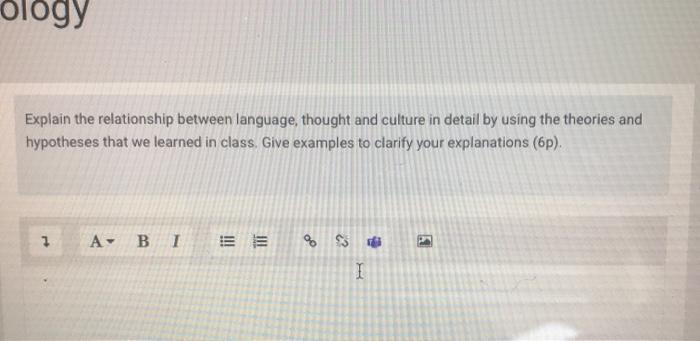 explain the relationship between language and culture