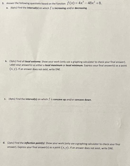 Solved 3. Answer The Following Questions Based On The | Chegg.com