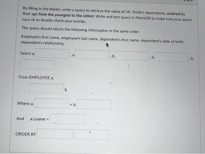 Solved In the following questions, write the required SQL | Chegg.com