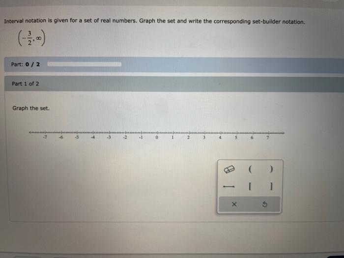 Solved Write the interval notation and set-builder notation | Chegg.com