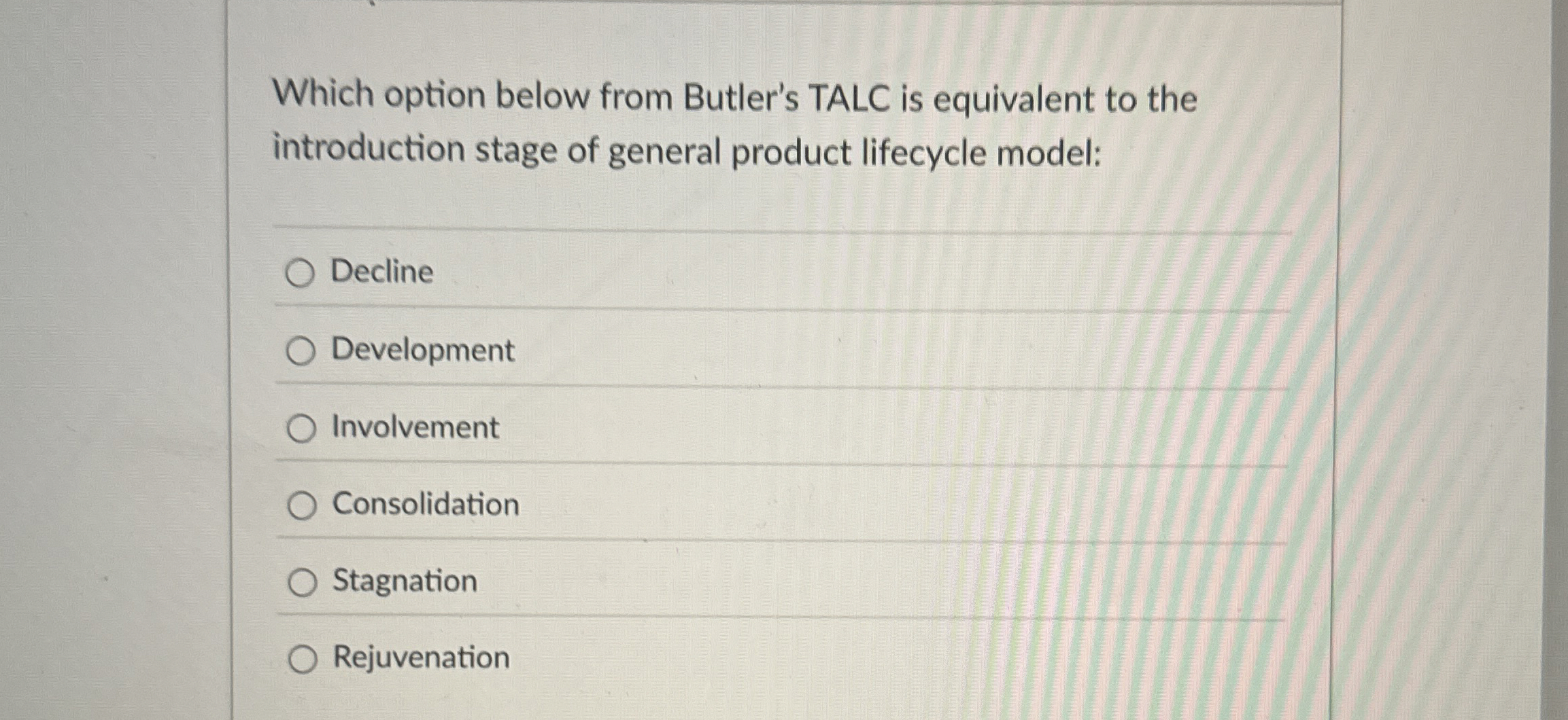 Solved Which option below from Butler's TALC is equivalent | Chegg.com