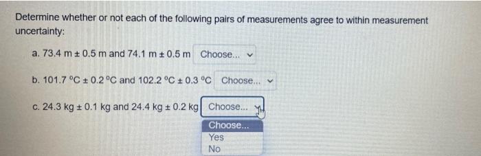 Solved Determine whether or not each of the following pairs | Chegg.com
