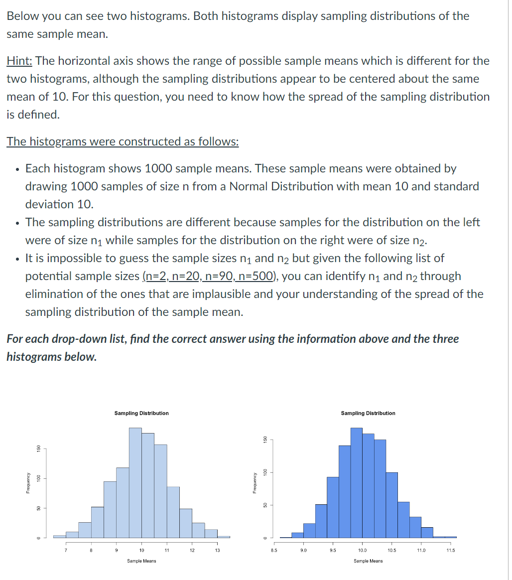 Solved 1 ï Samples Used In The Histogram Pictured On The Chegg Solved 1 ï Samples Used In The Histogram Pictured On The Chegg
