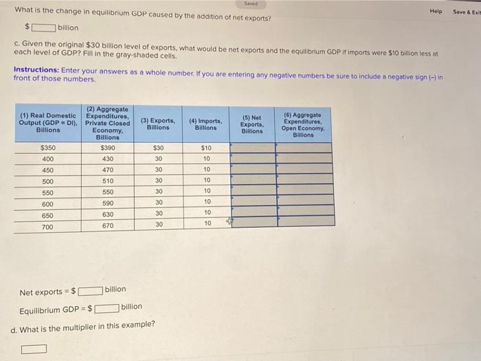 Solved The Data In Columns 1 And 2 In The Table Below Are | Chegg.com