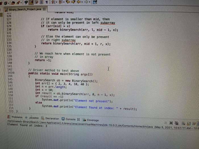 Solved Please fix the program for why it wont print out the | Chegg.com