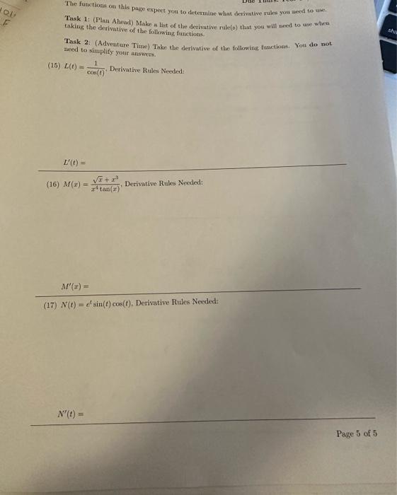 Solved The functionis on this page expeet yon to determine | Chegg.com