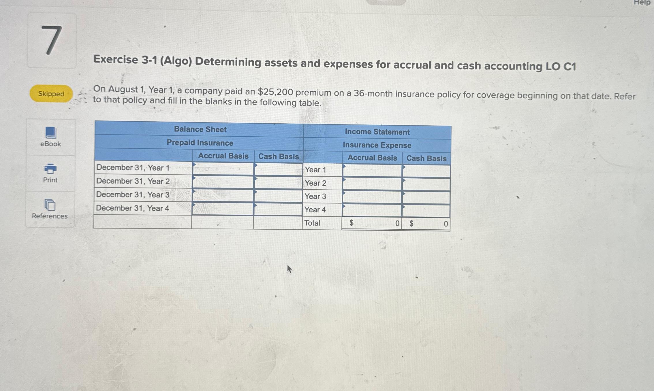 Solved Exercise 3 1 Algo ﻿determining Assets And Expenses