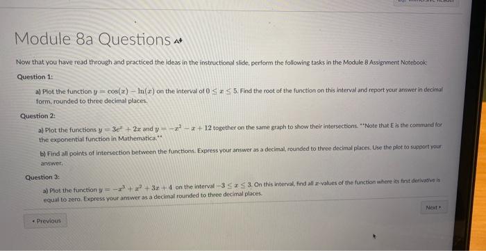 Solved Now that you have read through and practiced the | Chegg.com