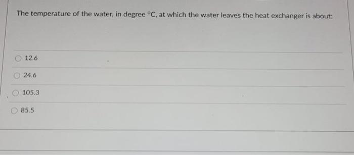 Solved Problem 1 Questions 1-2 Are For Problem 1 Water | Chegg.com