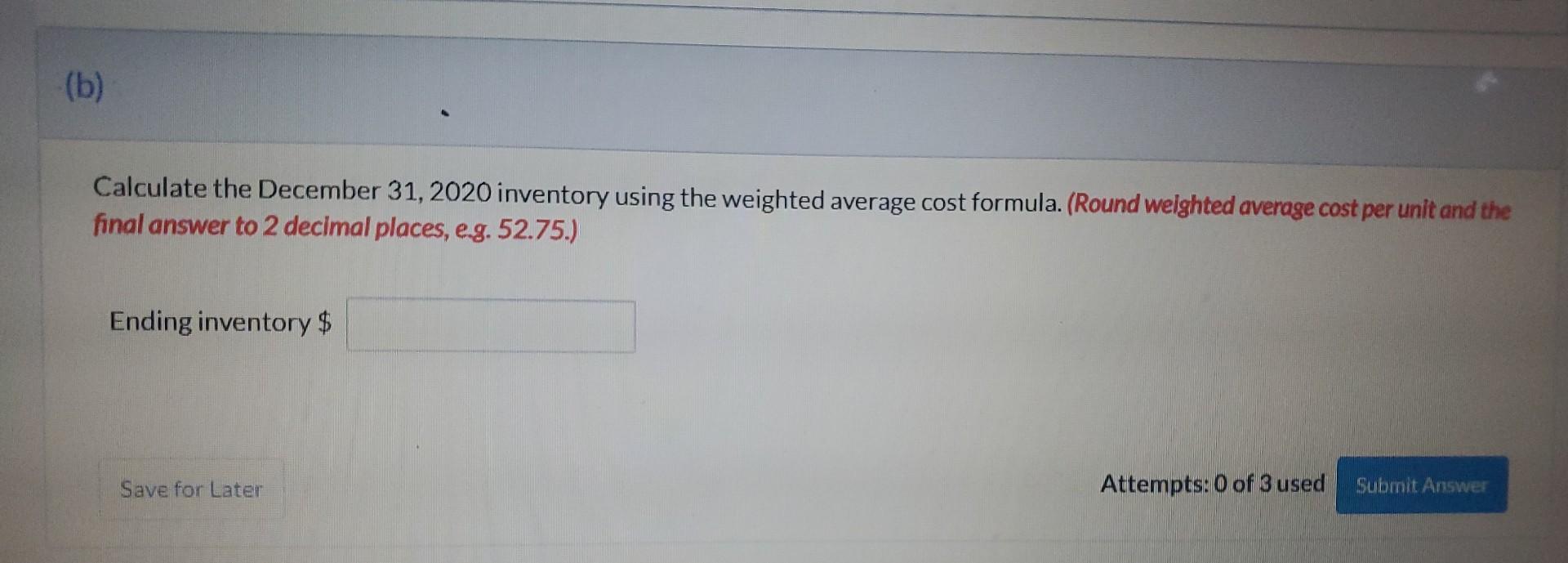 stock average cost formula