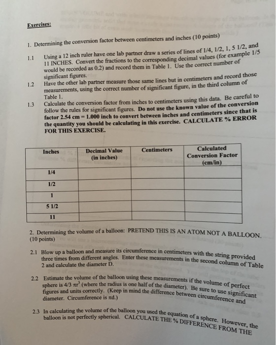 Solved Balloon Is Not Perfectly Spherical Calculate The Chegg Com