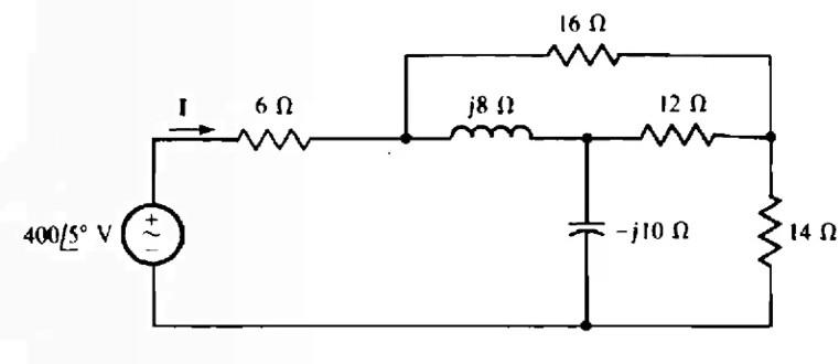 Solved find the time-domain current, i(t) in the circuit | Chegg.com