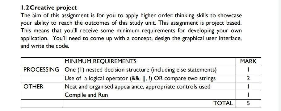 Solved hi, please help me create and code below application | Chegg.com