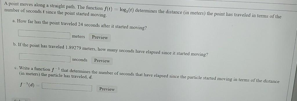 solved-a-point-moves-along-a-straight-path-the-function-chegg