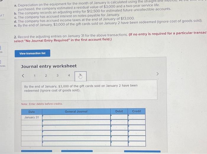 Solved Required information Exercise 8-19 (Static) Complete | Chegg.com