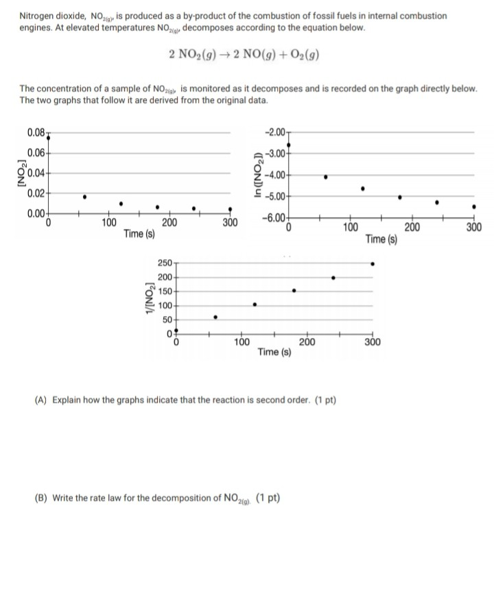 Solved (C) Consider the two possible mechanisms for the | Chegg.com