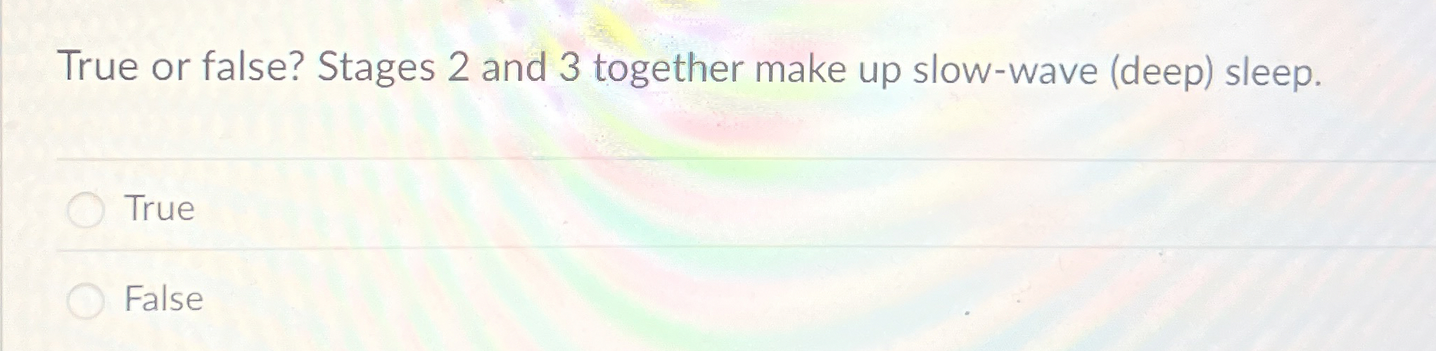 High Quality SOLUTION True or false? Stages 2 ﻿and 3 ﻿together make up ...
