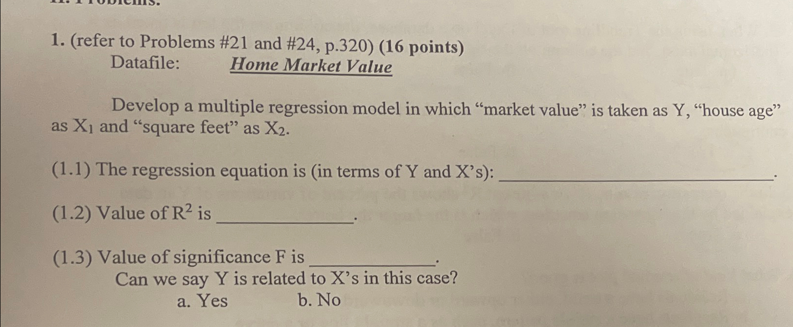 Solved (refer to Problems #21 ﻿and #24, ﻿p.320) (16 | Chegg.com