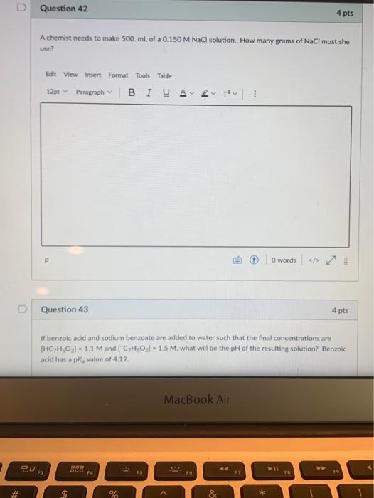 Solved if you could do 42 and 43 thatd be awesome defiently | Chegg.com