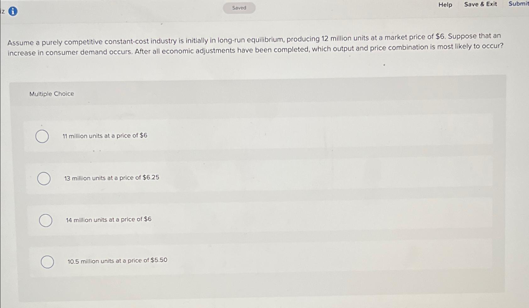 solved-helpsave-exitsubmitassume-a-purely-competitive-chegg