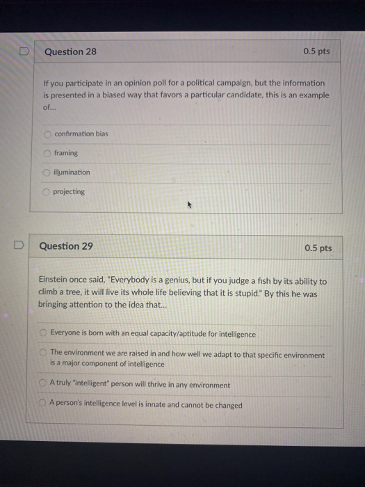 Solved Question 26 0.5 pts If for the same problem described | Chegg.com