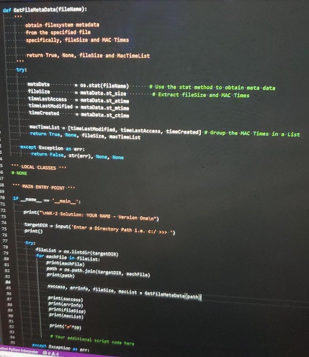 Solved ASSIGNMENT DETAILS After experimenting with the | Chegg.com