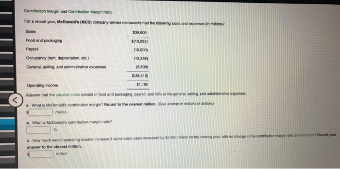 Solved Analyze Star Strean's Cost-volume-profit | Chegg.com