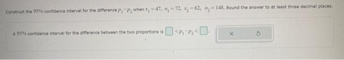 Solved Construct the 80% confidence interval for the | Chegg.com