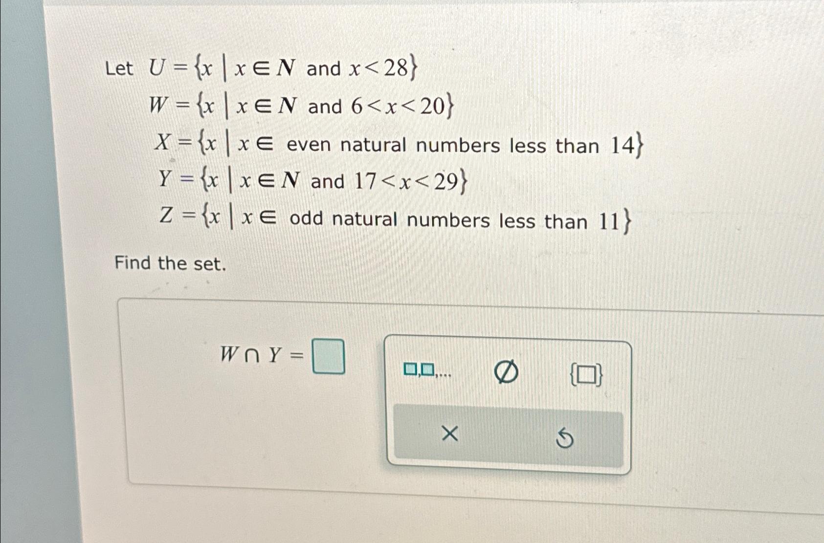 Solved Let and x